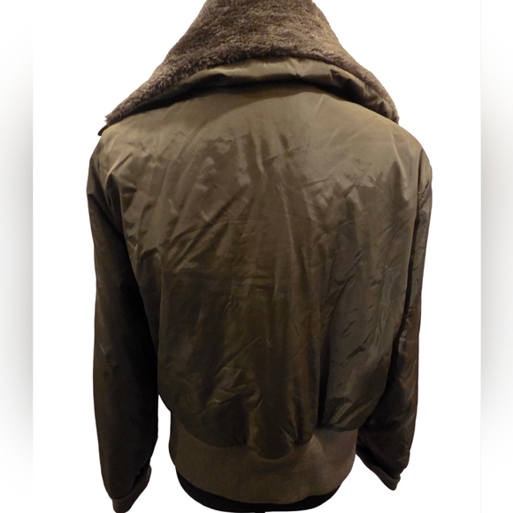 Fashion Nova Olive Bomber Jacket — Size Large, New With Tags - Picture 2 of 7